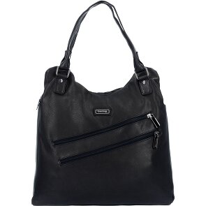 Greenland Nature Borsa a tracolla in pelle nappa nera 38 cm