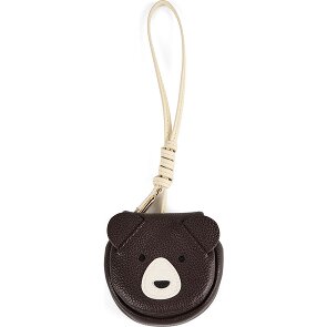 Furla Portachiavi Bear in pelle, 8 cm