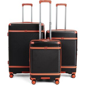 MODO by Roncato Charm 2.0 4 ruote Set di valigie 3 pezzi con piega di espansione