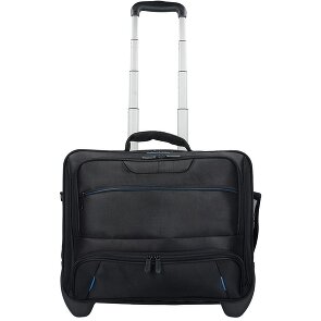 Dermata 2 ruote Trolley business 38 cm Vano porta PC