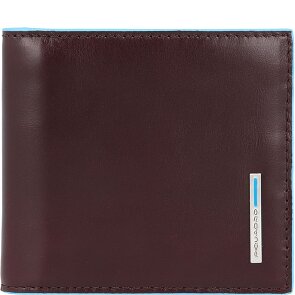 Piquadro Portafoglio quadrato blu in pelle 10 cm Piquadro Portafoglio quadrato blu in pelle 10 cm