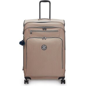 Kipling Basic New Youri Spin 4 ruote Carrello L 76 cm con piega di espansione