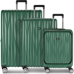 Bric's Cervia 2.0 4 ruote Set di valigie 3 pezzi con piega di espansione