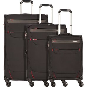 Worldpack Denver 4 ruote Set di valigie 3 pezzi