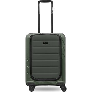 Redolz Essentials 17 Trolley da cabina a 4 ruote 55 cm con tasca morbida per laptop