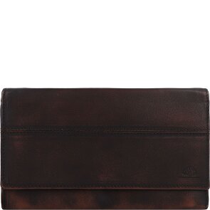 Greenburry Destressed Portafoglio Protezione RFID Pelle 18.5 cm Greenburry Destressed Portafoglio Protezione RFID Pelle 18.5 cm