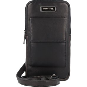 Greenland Nature Black Nappa Custodia per cellulare Pelle 11.5 cm