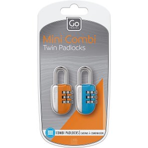 Go Travel Set di serrature a combinazione 2 pezzi. Go Travel Set di serrature a combinazione 2 pezzi.