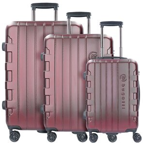 bugatti Galatea 4 Roll Suitcase Set 3pcs. bugatti Galatea 4 Roll Suitcase Set 3pcs.