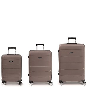 Gabol Midori 4 Roll Suitcase Set 3pcs.
