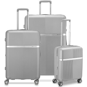 Roncato Airglam 4 ruote Set di valigie 3 pezzi con piega di espansione