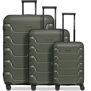 Smartbox Edition 01 4 ruote Set di valigie 3 pezzi con piega di espansione Smartbox Edition 01 4 ruote Set di valigie 3 pezzi con piega di espansione