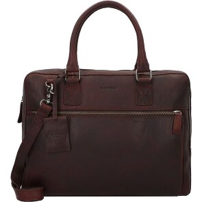 Burkely Antique Avery Cartella in pelle 38 cm Scomparto per computer portatile