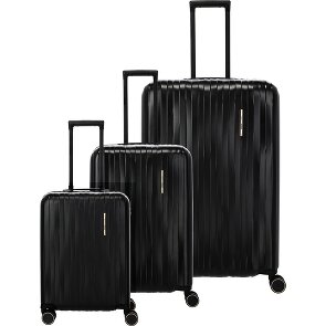 Travelite Barbara Novelty 4 ruote Set di valigie 3 pezzi con piega di espansione
