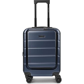 Police Dublin 4 ruote Trolley cabina S 54 cm Vano porta PC espandibile