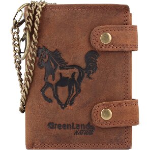 Greenland Nature Montenegro Portafoglio RFID in pelle 9 cm