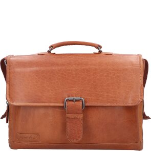 Plevier Cartella al quarzo in pelle 41 cm scomparto per laptop Plevier Cartella al quarzo in pelle 41 cm scomparto per laptop