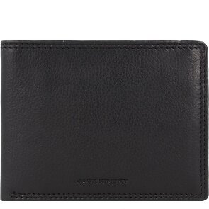 Jack Kinsky Portafoglio Protezione RFID Pelle 12 cm