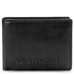 Farmhood Memphis Portafoglio Protezione RFID Pelle 12.5 cm