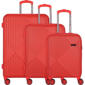 Check.In Set di valigie Liverpool 4 rotoli 3 pz. Check.In Set di valigie Liverpool 4 rotoli 3 pz.