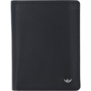 Golden Head Polo Portafoglio Protezione RFID Vera Pelle 12 cm