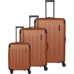 Travelite Dynamiic 4 ruote Set di valigie 3 pezzi con piega di espansione