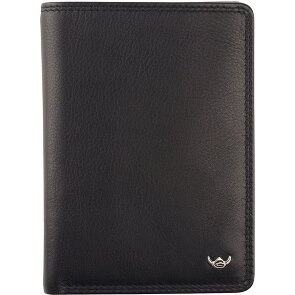 Golden Head Polo Identity Card Case RFID in pelle 9 cm