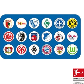 Scout Set di bottoni automatici Bundesliga 18 pezzi.
