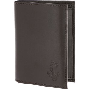 oxmox Leather Portafoglio Protezione RFID Vera Pelle 13 cm