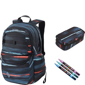 NITRO Future Hero Set di borse per la scuola 3 pezzi