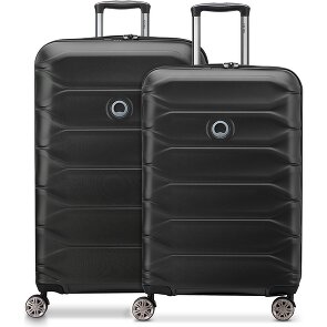Delsey Paris Set di valigie Meteor a 4 ruote M+L espandibile