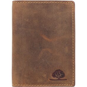 Greenburry Porta carte d'identità vintage RFID in pelle 9 cm