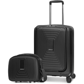Redolz Set di valigie Essentials 14 2 pezzi trolley da cabina con piega elastica + beauty case Redolz Set di valigie Essentials 14 2 pezzi trolley da cabina con piega elastica + beauty case