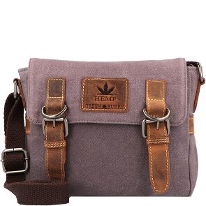 Greenburry Borsa a tracolla in canapa vintage 22 cm