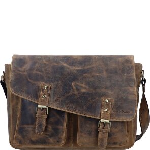 Greenburry Vintage Messaggero Pelle 40 cm Scomparto per laptop