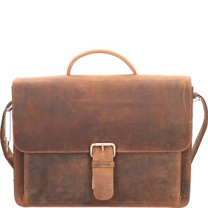 Plevier Retro Darwin Valigetta Pelle 41 cm Scomparto per laptop Plevier Retro Darwin Valigetta Pelle 41 cm Scomparto per laptop