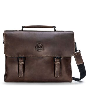 Farmhood Nashville Cartella XL 2 scomparti in pelle 39 cm