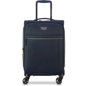 Delsey Paris Brochant 3 4 ruote Carrello della cabina 55 cm con piega di espansione Delsey Paris Brochant 3 4 ruote Carrello della cabina 55 cm con piega di espansione