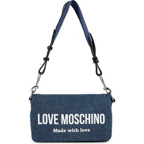 Love Moschino Denim Signature Love Borsa a spalla 24 cm