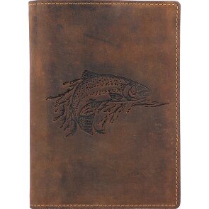 Greenburry Portadocumenti vintage in pelle 12 cm