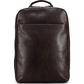 Jost London Zaino da giorno Vera Pelle 44 cm Vano porta PC
