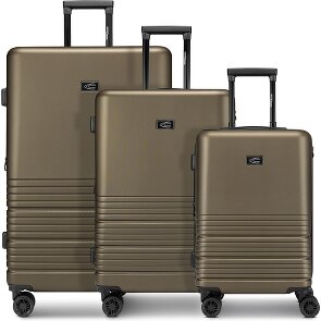 camel active Hanoi 4 ruote Set di valigie 3 pezzi espandibile