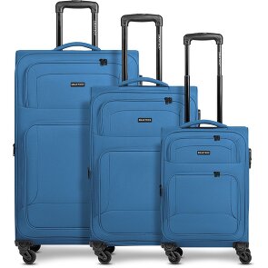 Smartbox Edition 04 4 ruote Set di valigie 3 pezzi con piega di espansione