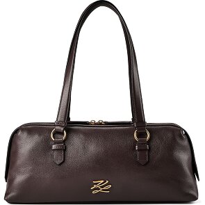 Karl Lagerfeld Autograph Borsa a spalla Vera Pelle 35 cm