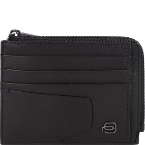 Piquadro Akron Custodia per carta di credito Protezione RFID Pelle 11.5 cm