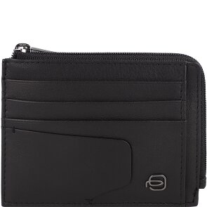 Piquadro Akron Custodia per carta di credito Protezione RFID Pelle 11.5 cm