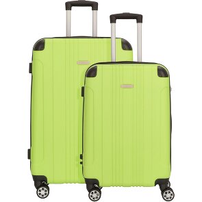 Nowi Lugano 4 ruote Set di valigie 2 pezzi