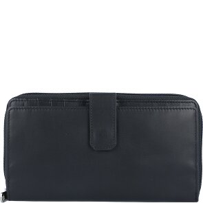 Esquire Nuovo Portafoglio di seta in pelle 19 cm