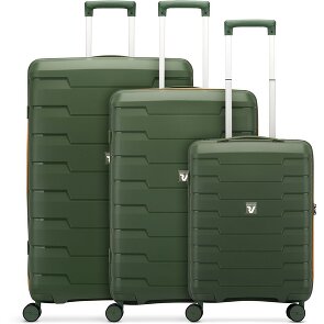 Roncato Skyline 2.0 Neon 4 ruote Set di valigie 3 pezzi