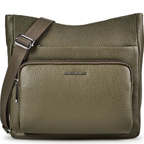 Mandarina Duck Mellow Leather Borsa a tracolla Vera Pelle 30 cm